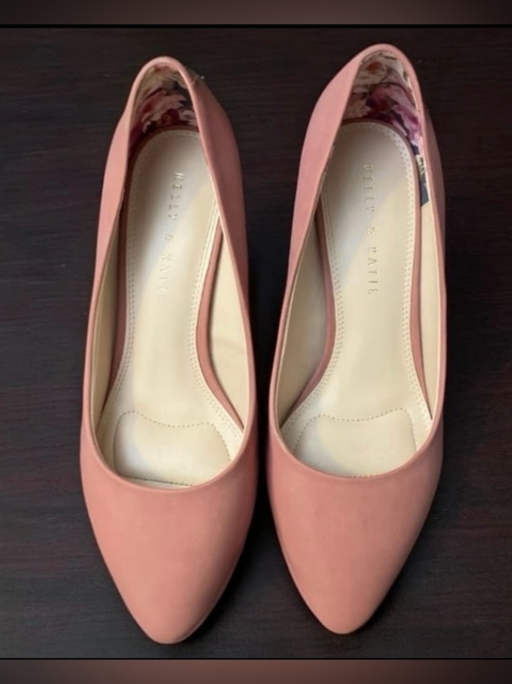 Elegant Pink Pointed-Toe Women's Pumps